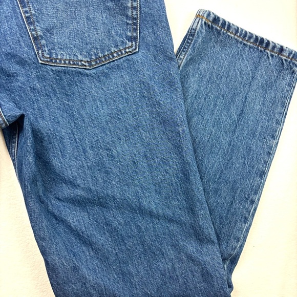 Everlane The Everybody Unisex 100% Organic Cotton Med Wash Highrise Ankle Jean - Picture 7 of 15